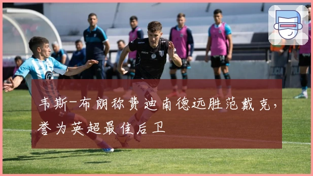 韦斯-布朗称费迪南德远胜范戴克，誉为英超最佳后卫